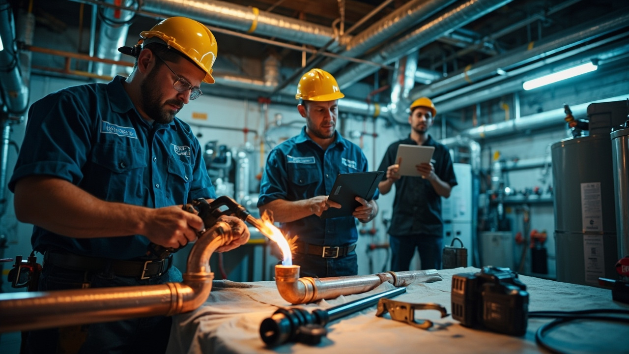 Our Commercial Repiping Methodology for Nashville Businesses