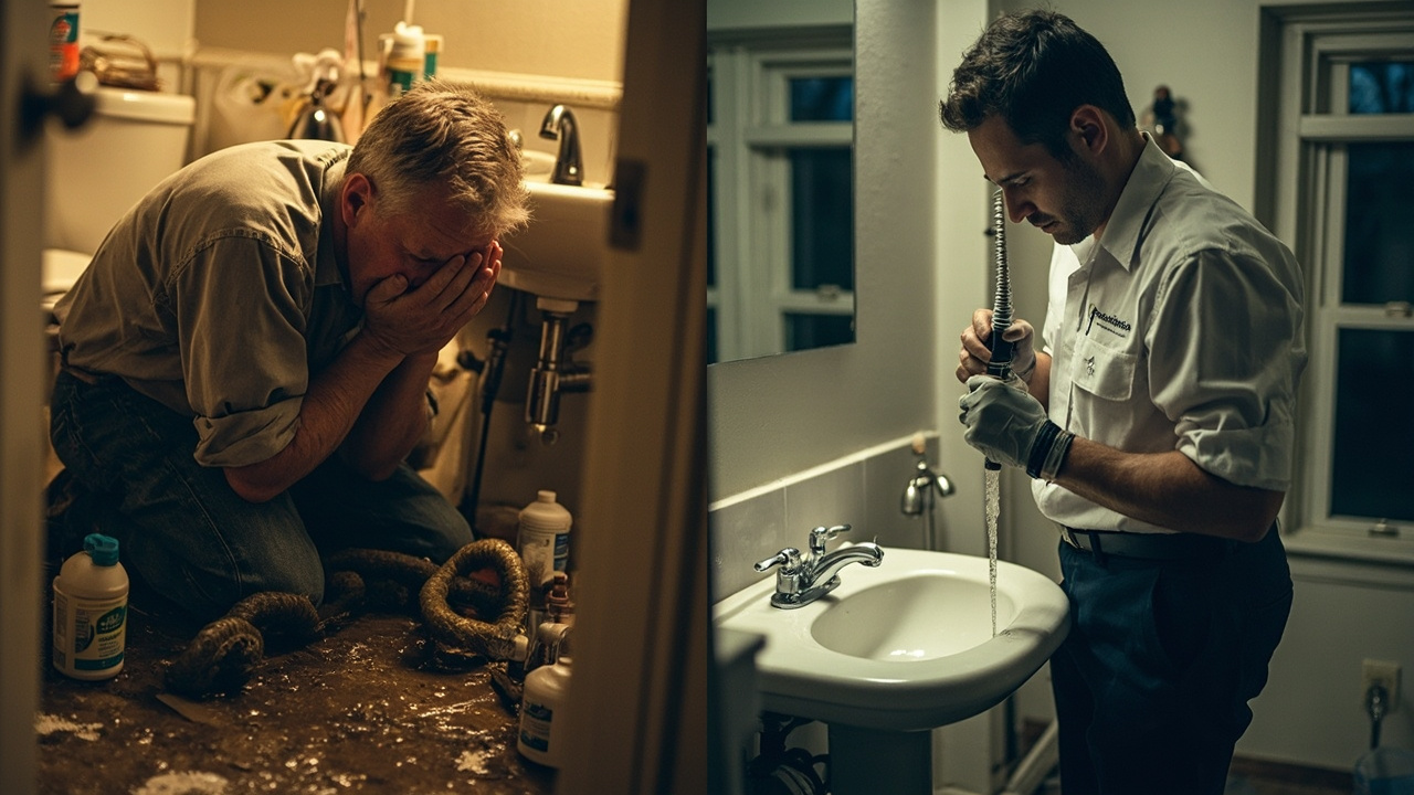 DIY vs. Professional Drain Cleaning in Nashville – Know When to Call a Pro and When to Grab a Plunger