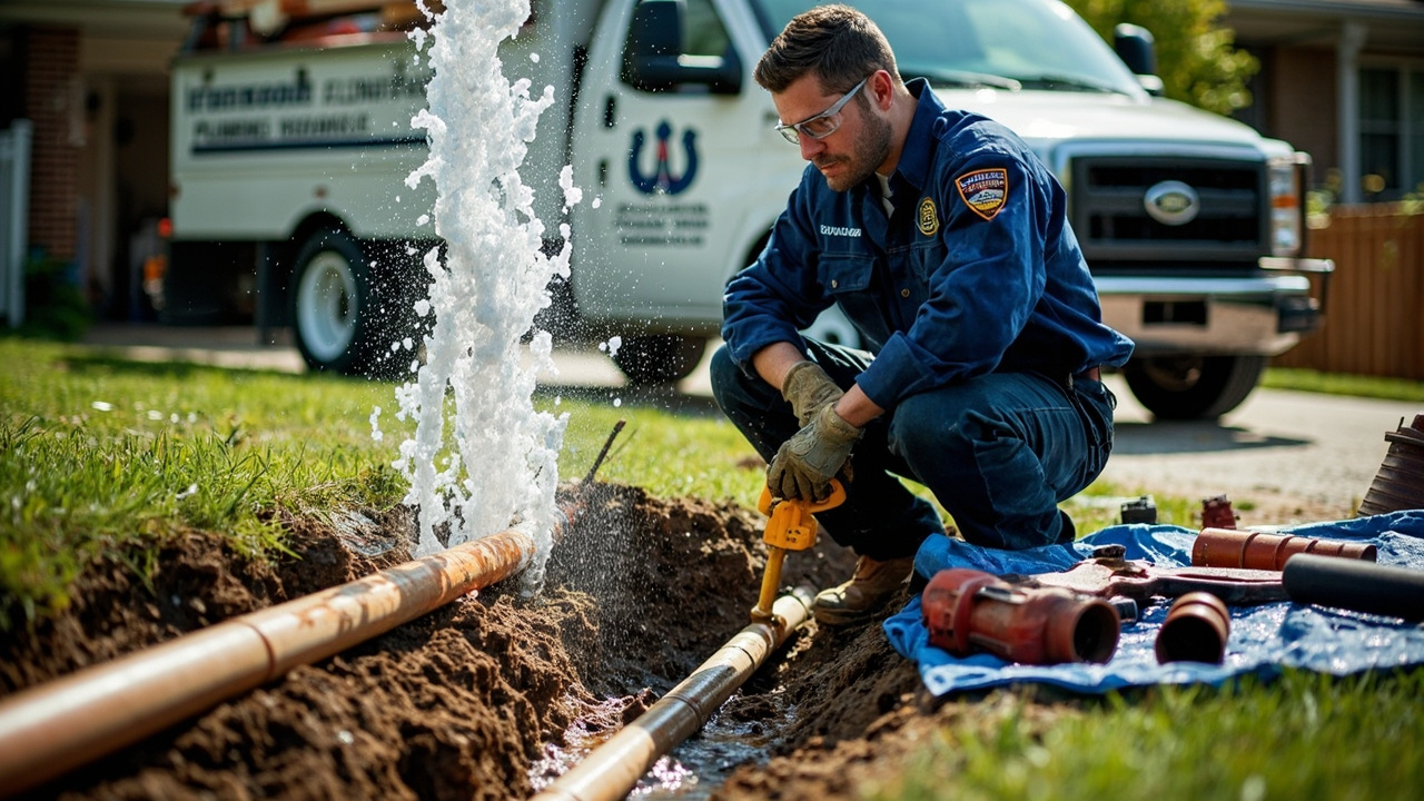 Main Water Line Breaks Don't Wait for Business Hours