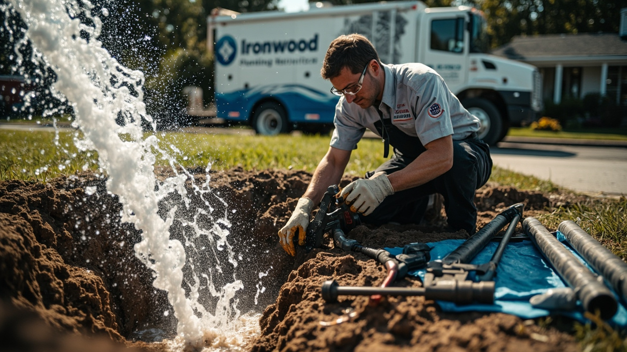 Emergency Main Water Line Break Repair in Nashville – 24/7 Rapid Response to Stop Water Damage Now