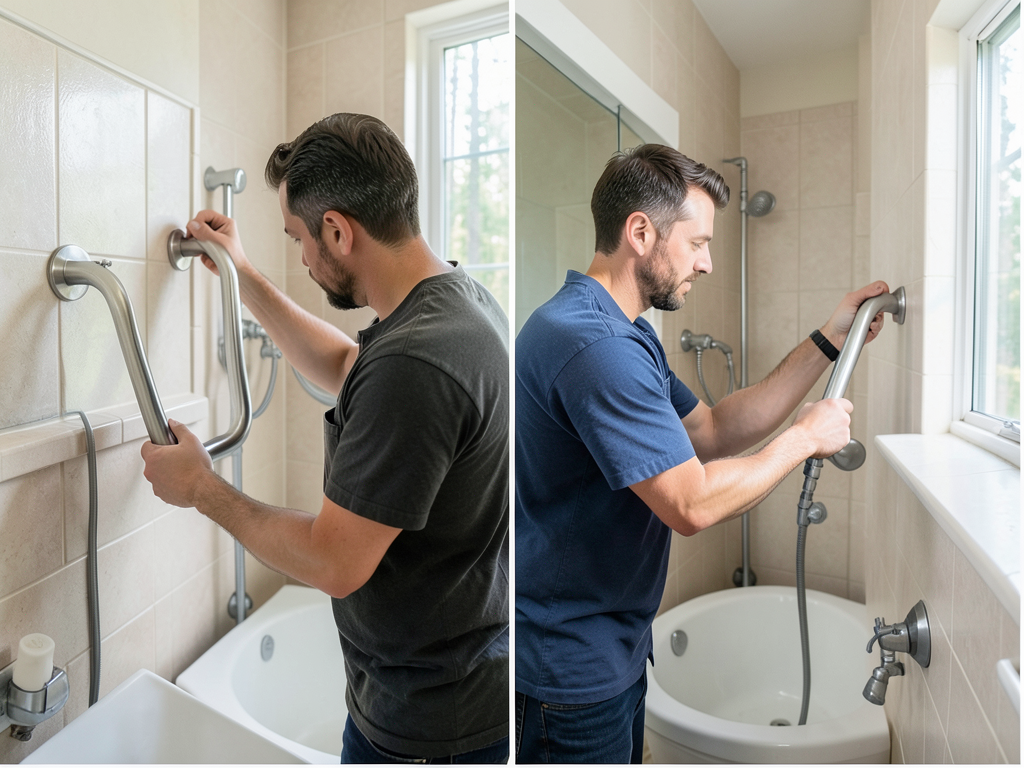 Making your bathroom safer with senior friendly pl