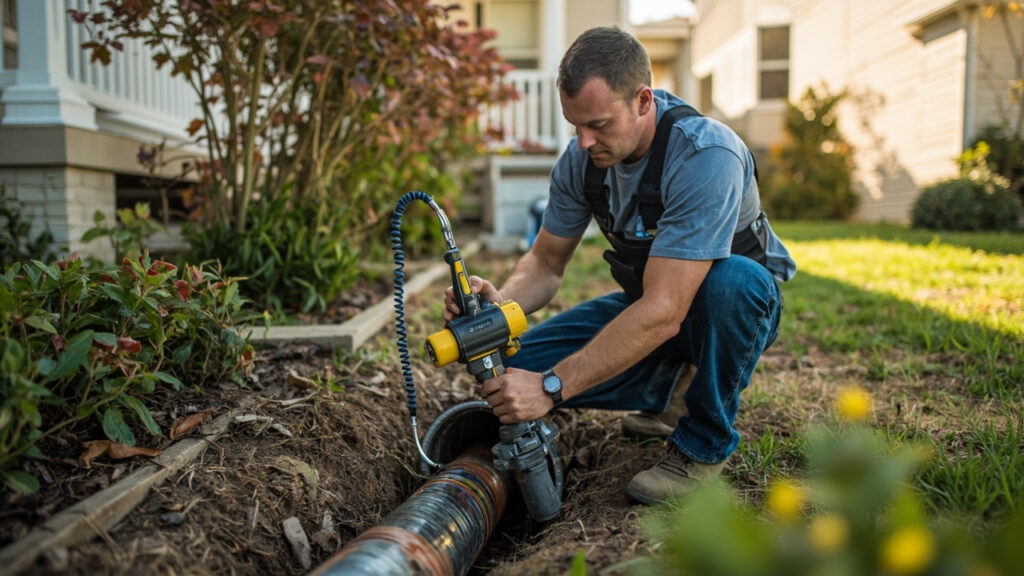 See exactly what is clogging your pipes with a sew