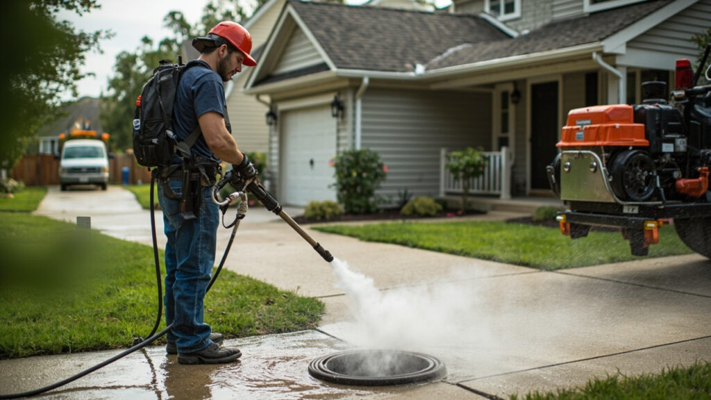 Who to call for emergency drain cleaning in hermit